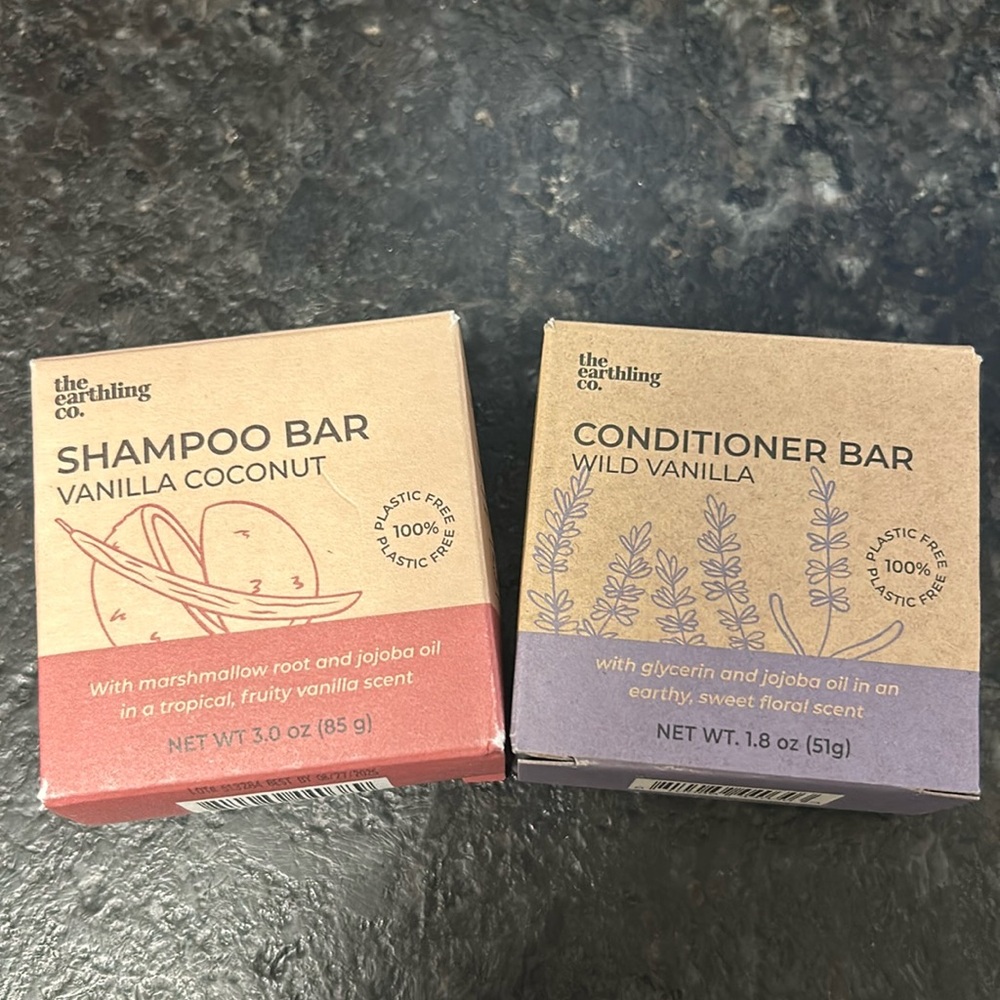 NIB Shampoo & Conditioner BARS